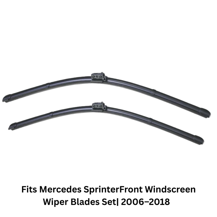 Fits Mercedes Sprinter 2012 to 2018 Windscreen Wiper Blade Front Set 26" 24"