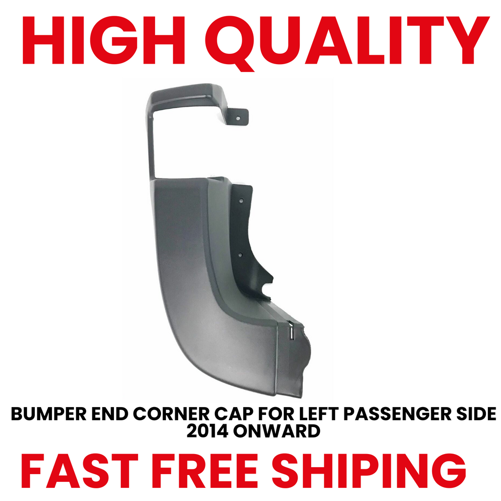 HECASA Rear Bumper Side End Cap Cover Compatible With 2015 2019 Ford Transit 150 250 350 350hd Replacement For Ck4z 17f774 Dc Fo