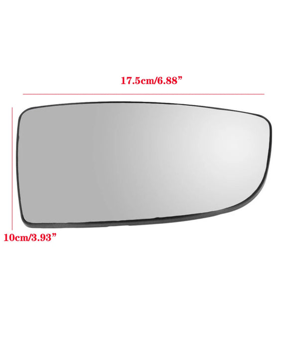 LOWER DOOR WING MIRROR GLASS FOR FORD TRANSIT MK8 RIGHT DRIVER SIDE