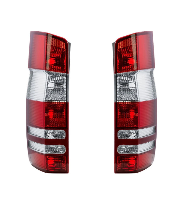 Tail Light Lens Covers L+R for Mercedes Sprinter 2006–2018 Rear Lamp Pair N/S O/S W906 Van