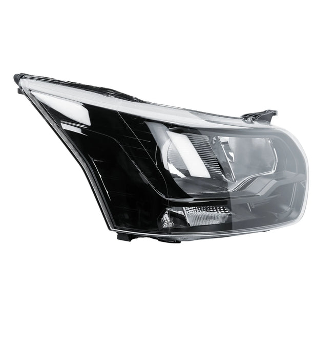 Right Side Headlight O/S Headlamp Chrome Trims for 14-25 Ford Transit Mk8 (For: Ford Transit)