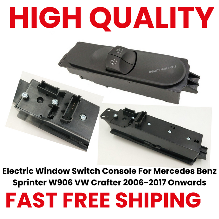 Electric Window Switch Console For Mercedes Benz Sprinter W906 VW Crafter 06 On