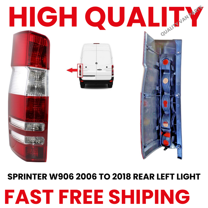 REAR Left SIDE LIGHT STOP LIGHT TAILIGHT FOR MERCEDES SPRINTER W906 2006-2018