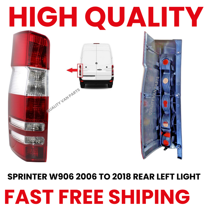 REAR Left SIDE LIGHT STOP LIGHT TAILIGHT FOR MERCEDES SPRINTER W906 2006-2018