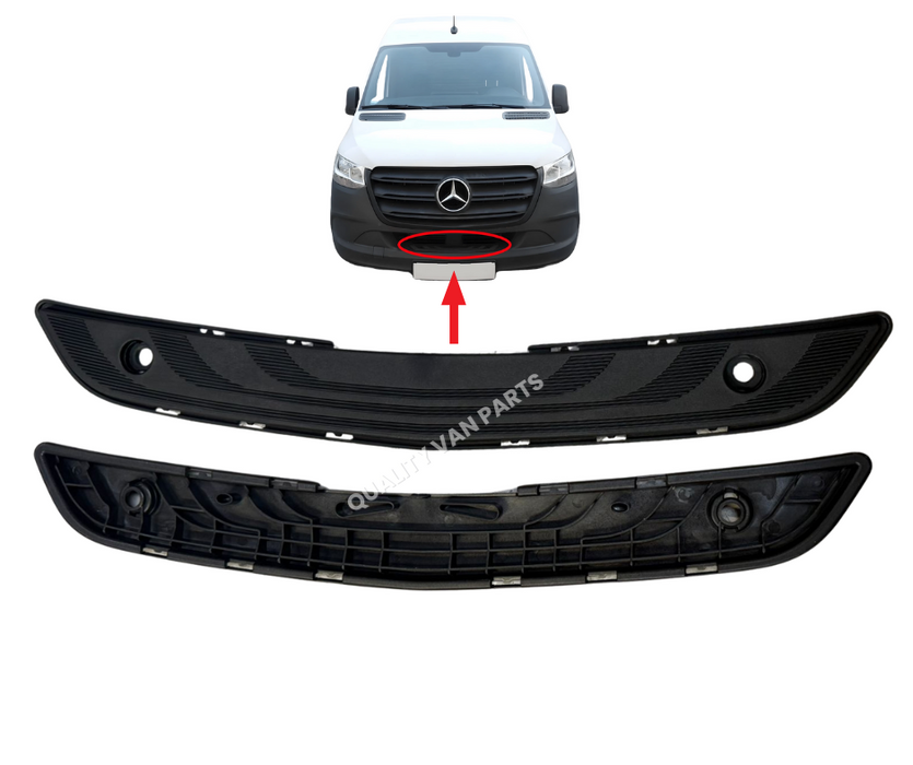 Front Bumper Step Plate For Mercedes Sprinter W907 / W910 A9078850500