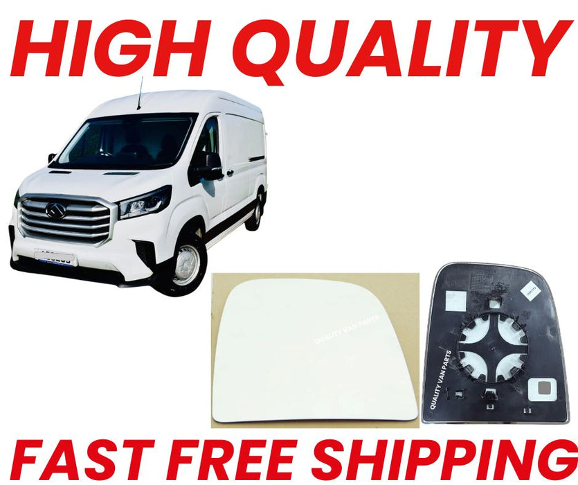 For Maxus Deliver 9 2020-2026 Wing Door Mirror Glass  non Heated Left side