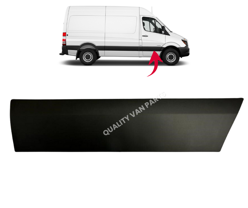 Front Right Door Moulding Trim for Mercedes Sprinter 2006–2018 RH Side