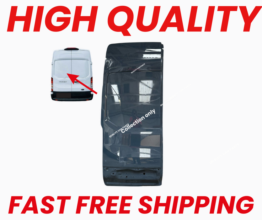 Rear Back Door Shell Left Side For Ford Transit  painted amazon prime color MK8 2014+