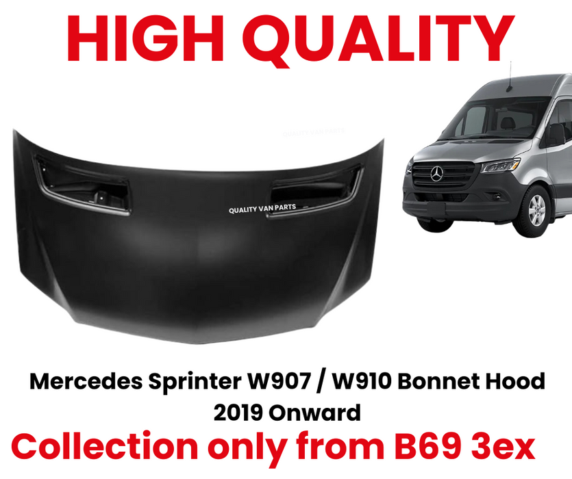 Mercedes Sprinter W907 / W910 Bonnet Hood 2019 Onward