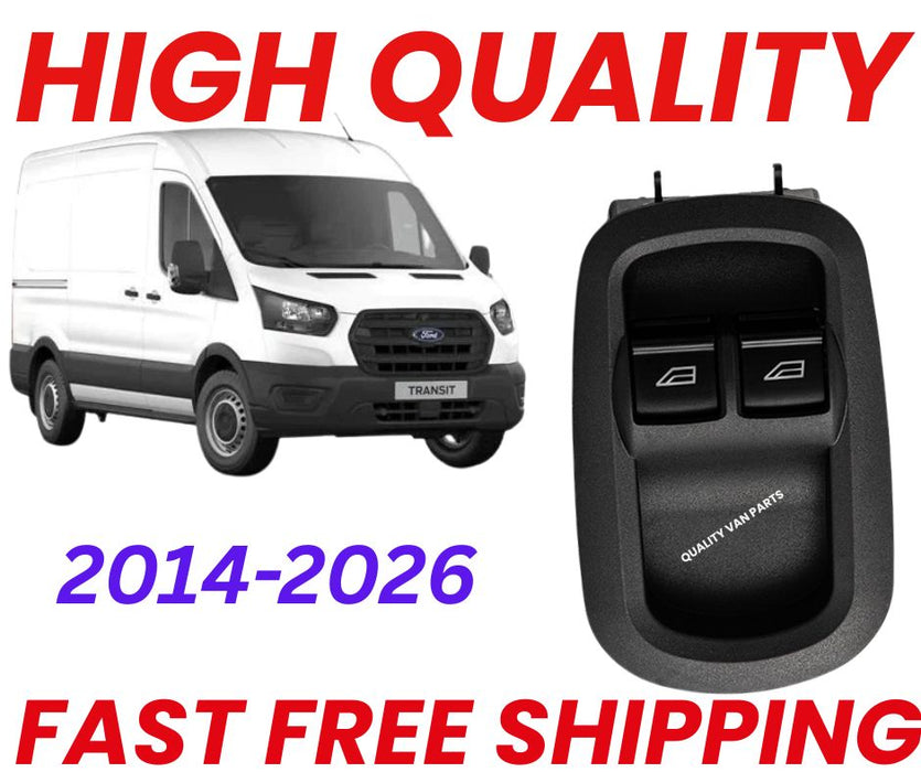 Drivers Side Door Double Window Switch 1791339 For Ford Transit Custom MK8 2014+