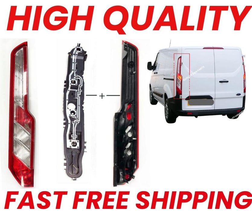 Rear Light 2012-2024 Ford Transit Custom Van Tail Lamp Lens Passenger Side Left