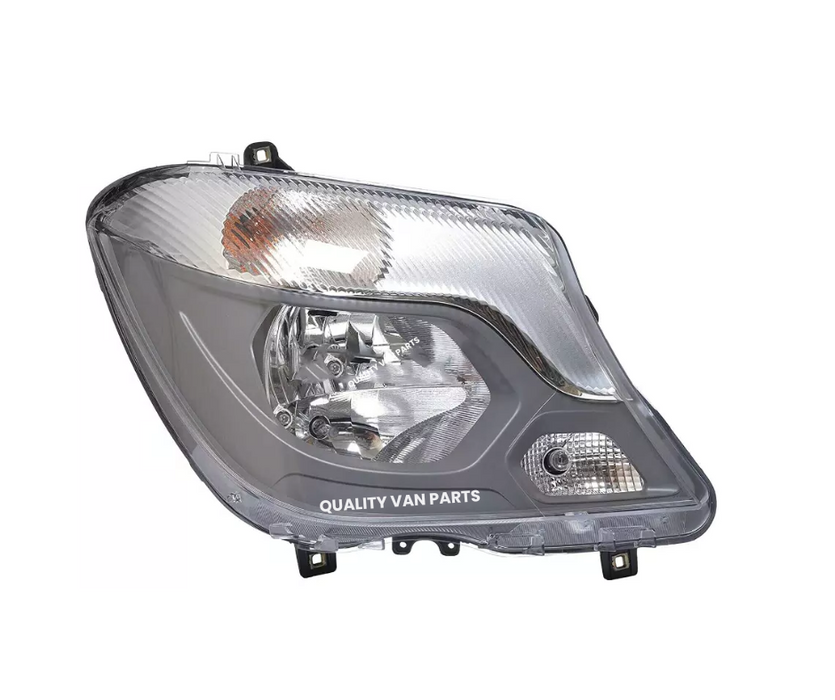 Mercedes Sprinter Headlight Driver Side Offside Lamp Unit Complete 2014–2018