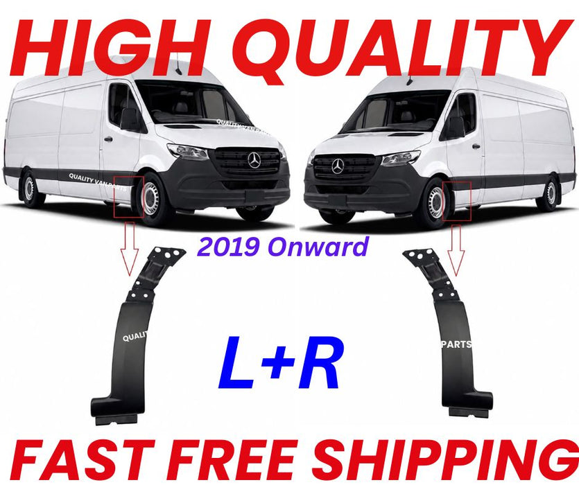 Mercedes Sprinter W907 W910 Front Left & Right Fender Brackets – 2019 Onwards