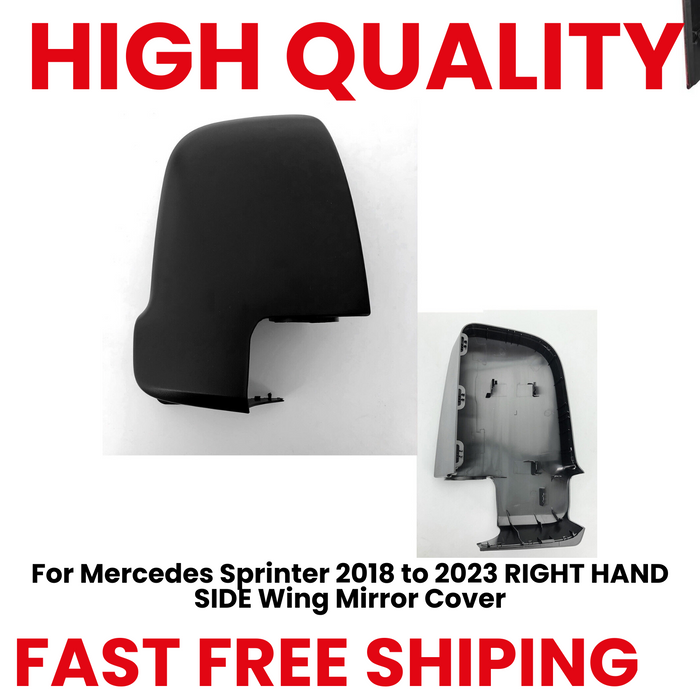 Wing Mirror Cover Replacement for Mercedes Sprinter 2018 to 2021 Right hand sideand side