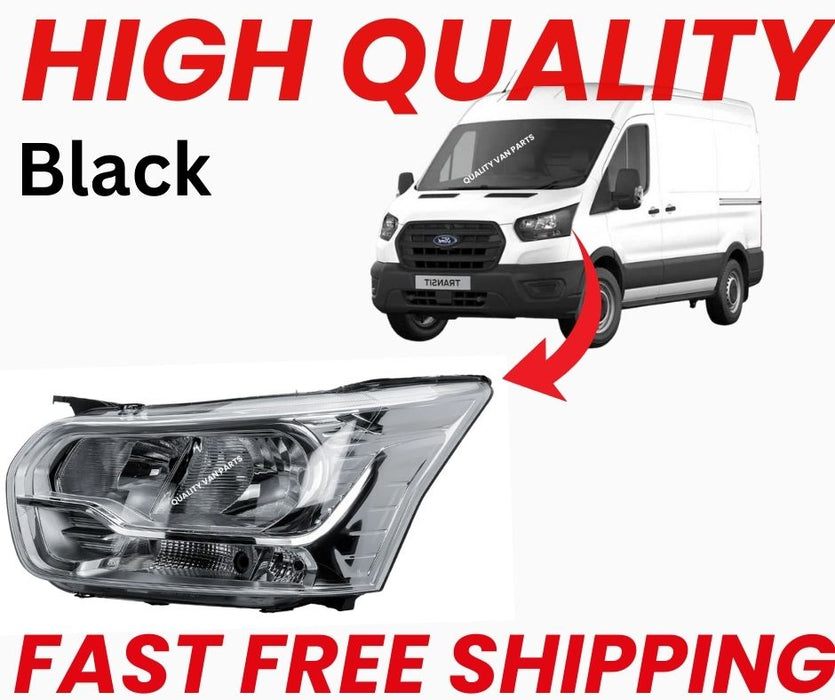 FORD TRANSIT MK8 N/S PASSENGER LEFT HEADLIGHT 2014-2018 BK31-13W030-AF