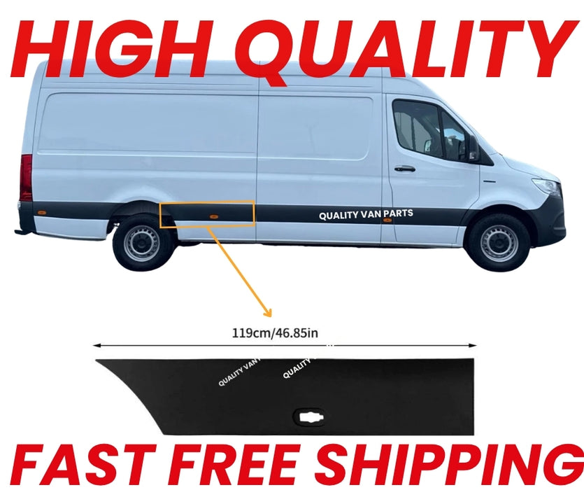For Mercedes Sprinter W907 LWB Protective Moulding Right R/S 2018 on Plastic Trim