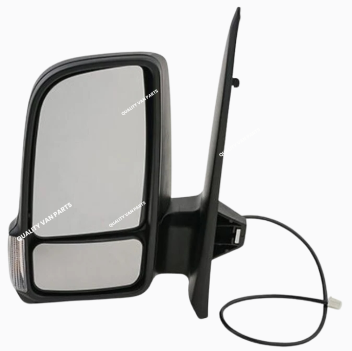 Mercedes Sprinter 2018–2025 Manual Short Arm Wing Door Mirror Left Passenger Side
