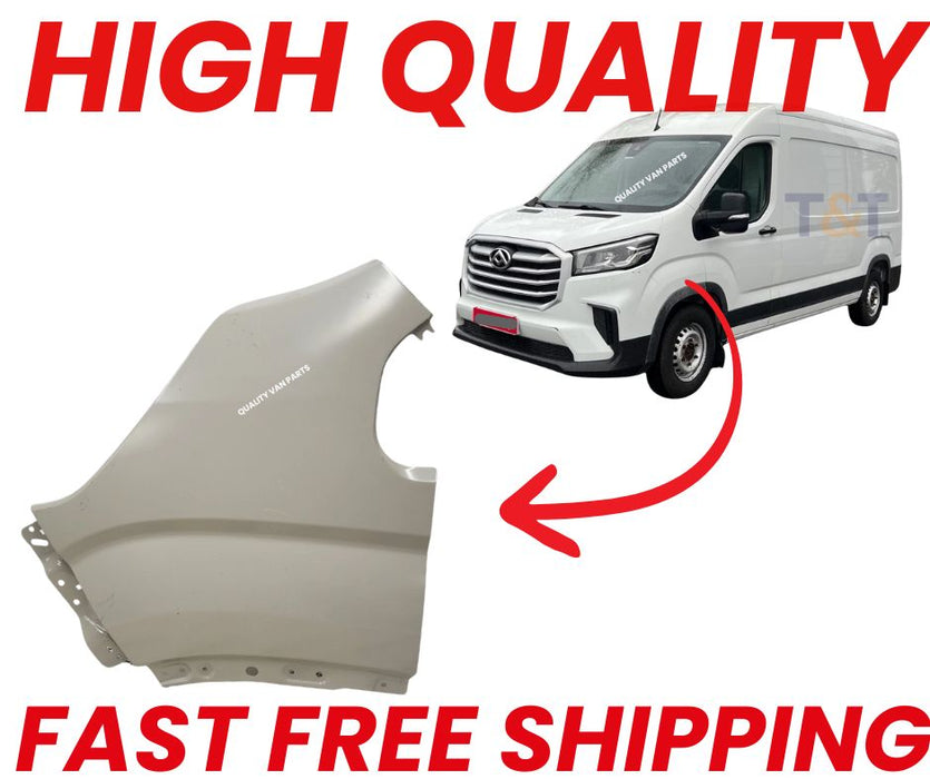 Maxus Wing Fender Front RH Right to fit Maxus Deliver 9 2019-2025 Primed
