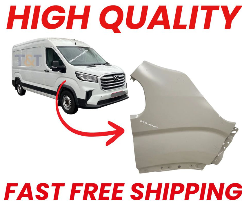 Maxus Wing Fender Front RH Right to fit Maxus Deliver 9 2019-2025 Primed