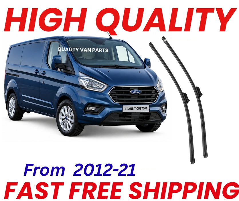 For Ford Transit Custom 2012-2021 Brand New Front Windscreen Wiper Blades