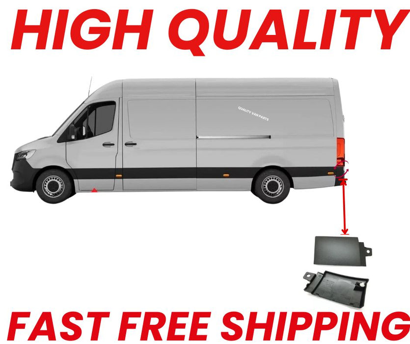 Fit Mercedes Sprinter 2018-2025 Left Rear Side Bumper Cover Moulding Trims New