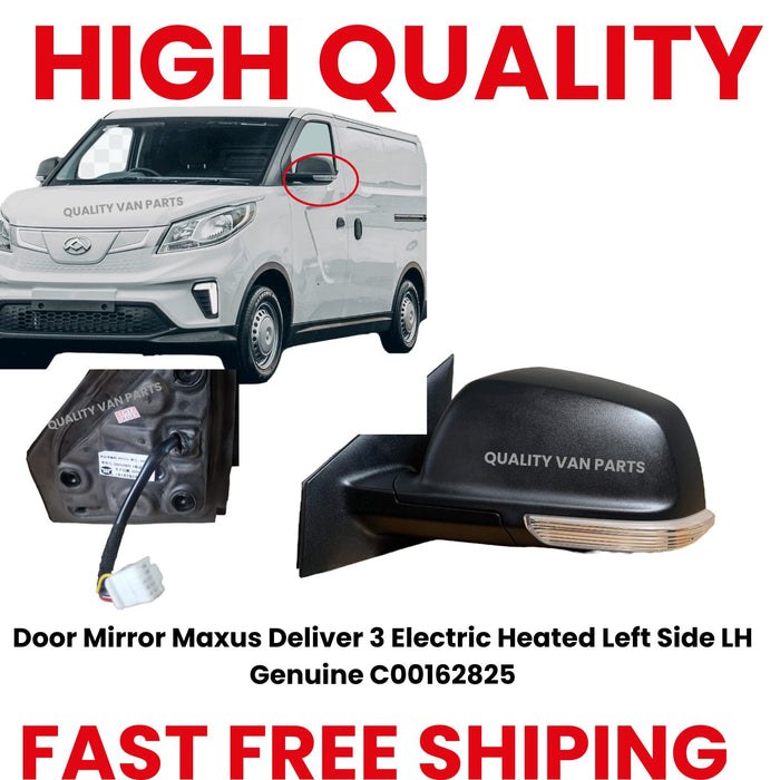 Door Mirror Maxus Deliver 3 Electric Heated Left Side LH Genuine C00162825