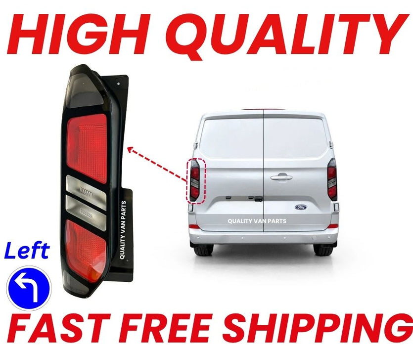 Left Side N/S Tail Light Rear Lamp for 24-26 Ford Transit Tourneo Custom V710