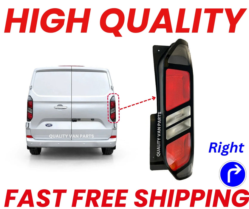 Right Side O/S Tail Light Rear Lamp for 24-26 Ford Transit Tourneo Custom V710