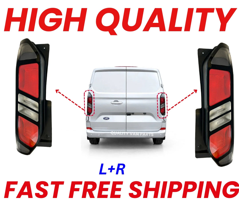 A Pair Tail Light Lamp O/S+N/S for Ford Transit Tourneo Custom 2024-On 2728876