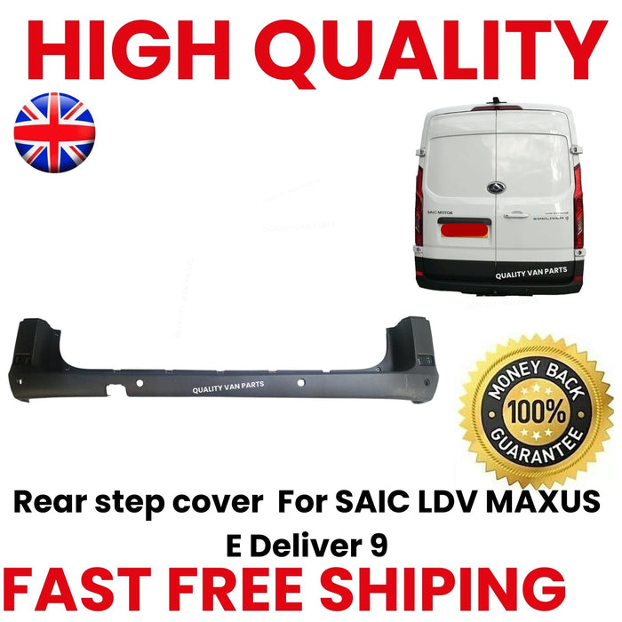 Rear step cover  For SAIC LDV MAXUS   Deliver 9  with sensor holes