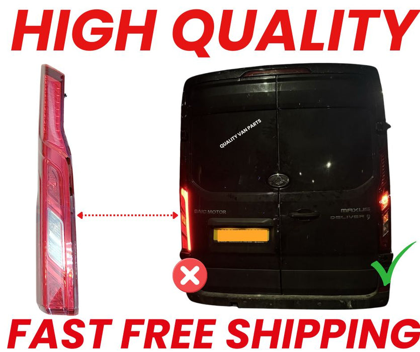Rear lamp Rear Light Left  For SAIC LDV MAXUS  E Deliver 9