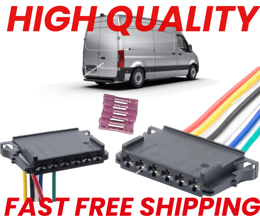 Fits Mercedes Sprinter W907 2018-Onwards Right Side Tail Light Connector Plug