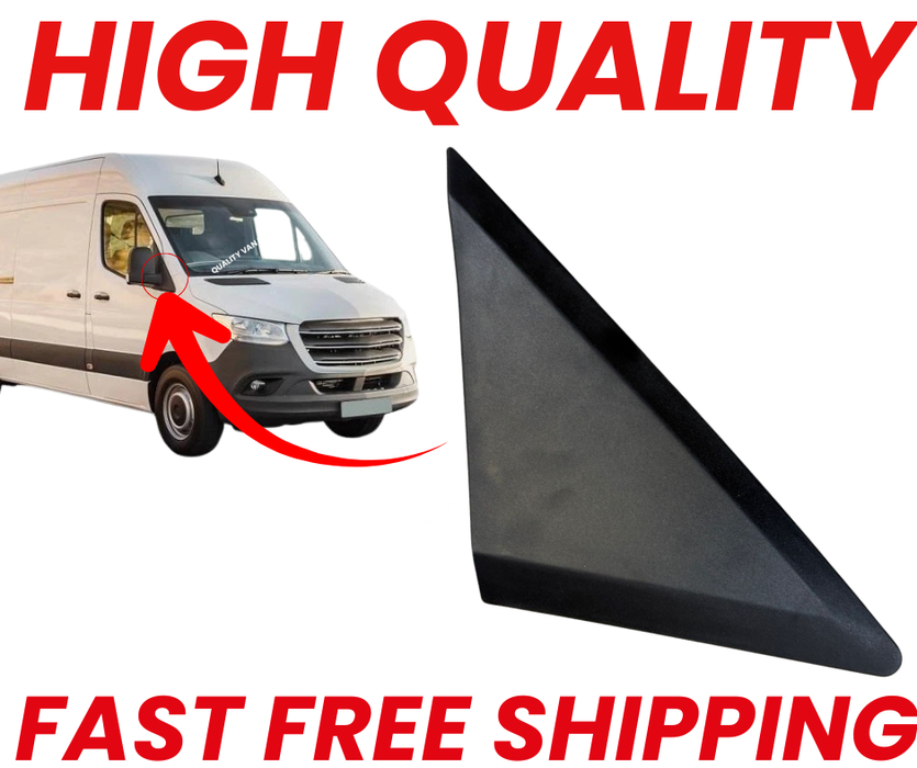 MERCEDES SPRINTER W907 2018-ON FRONT MIRROR TRIANGLE COVER RIGHT O/S