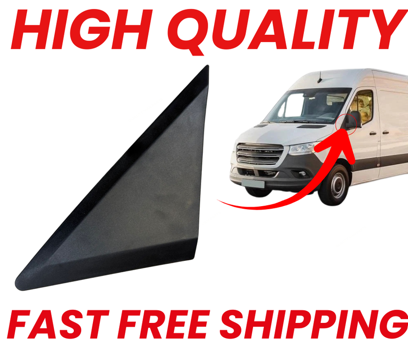 MERCEDES SPRINTER W907 2018-ON FRONT MIRROR TRIANGLE COVER LEFT N/S