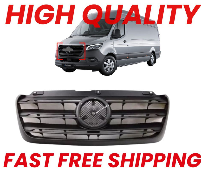 MERCEDES SPRINTER FRONT GRILL W907 W910 NEW SHAPE MODEL FACELIFT 2018-2025