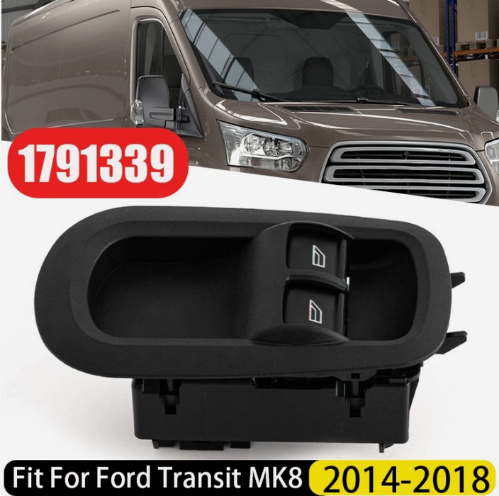 Drivers Side Door Double Window Switch 1791339 For Ford Transit Custom MK8 2014+
