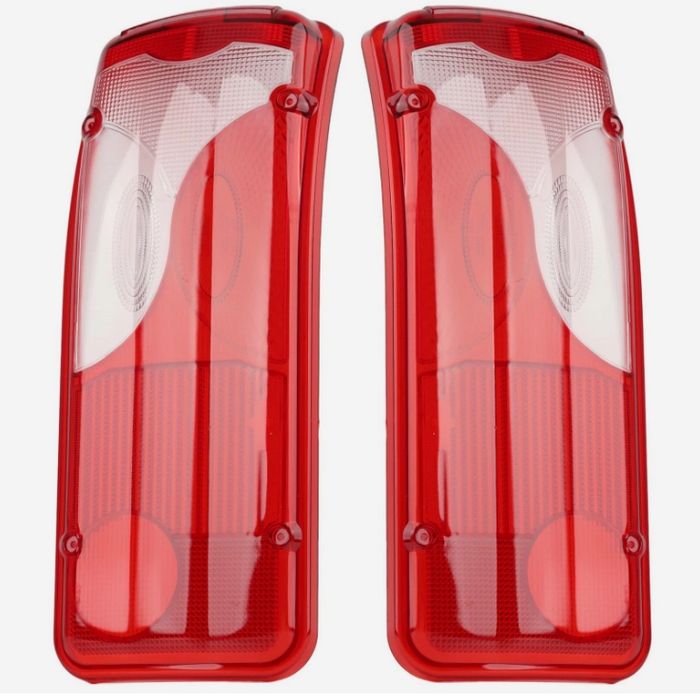 For Mercedes Sprinter Chassis Cab Luton Rear Light Lens Lamp Light Pair L + R