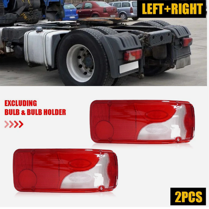 For Mercedes Sprinter Chassis Cab Luton Rear Light Lens Lamp Light Pair L + R
