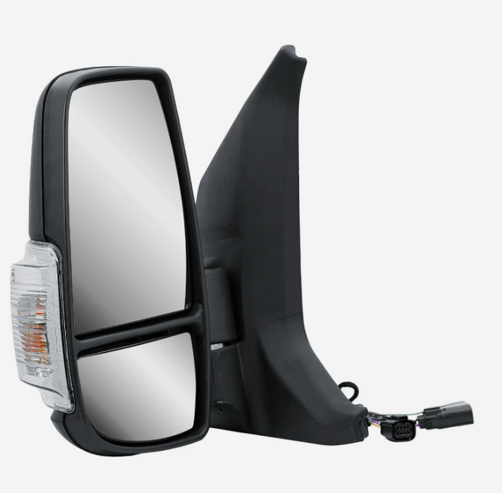 Ford Transit Mk8 2014-> Door Wing Mirror Manual Short Arm Passenger Side Left