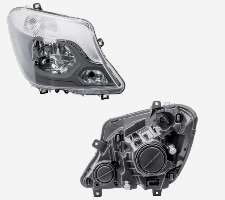 1 Pair Left Right Side Headlight Head Lamp for 14-18 Mercedes Sprinter W906