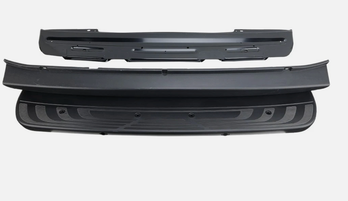 For Mercedes Sprinter Rear Back Metal Step Plus Plastic Cover 2018 2024 with sensor hole