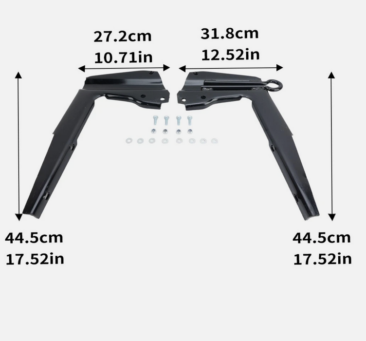 For Mercedes Sprinter Rear Back Metal Step Plus Plastic Cover 2018 2024 with sensor hole