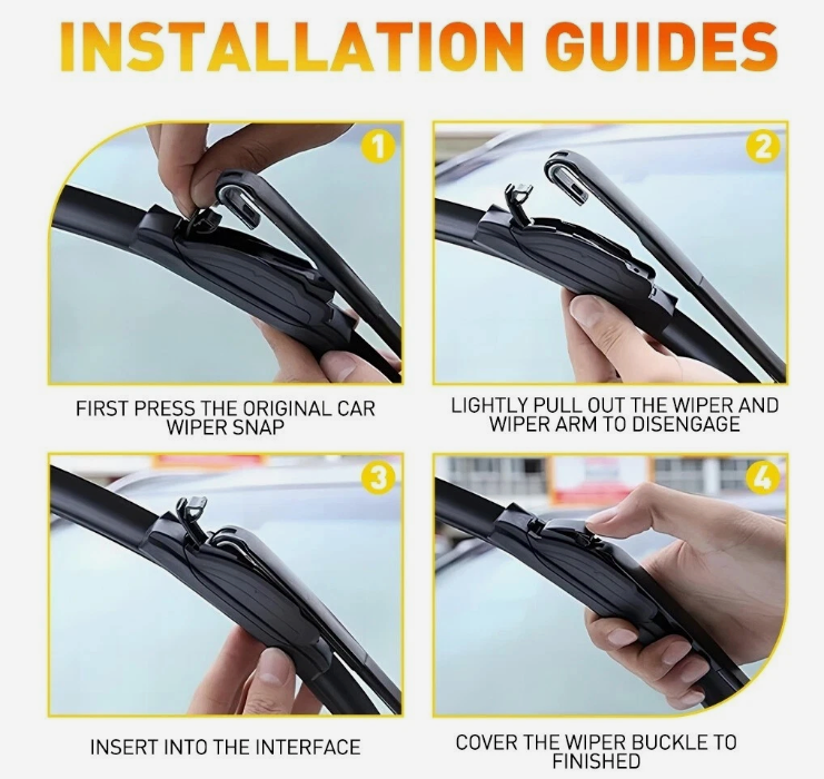 Fits Maxus eDeliver 3 2020-on Windscreen Wiper Blades AU24''17''