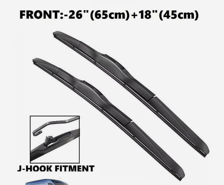 Maxus Deliver 9 & eDeliver 9 2020-2026 Aero Wiper Blades Set – 26" & 18" Front