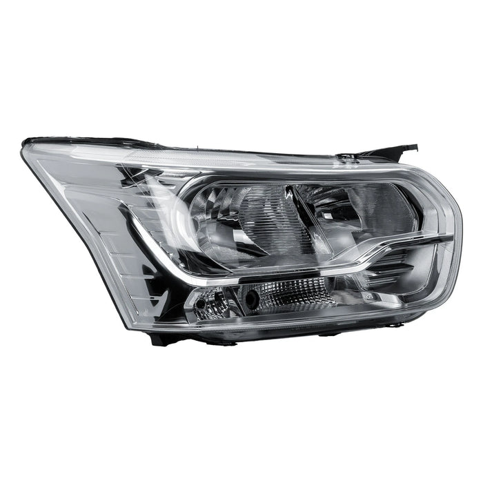 Headlights Ford Transit Mk8 V363 Van 2016-> Black Inner Headlamps Left & Right