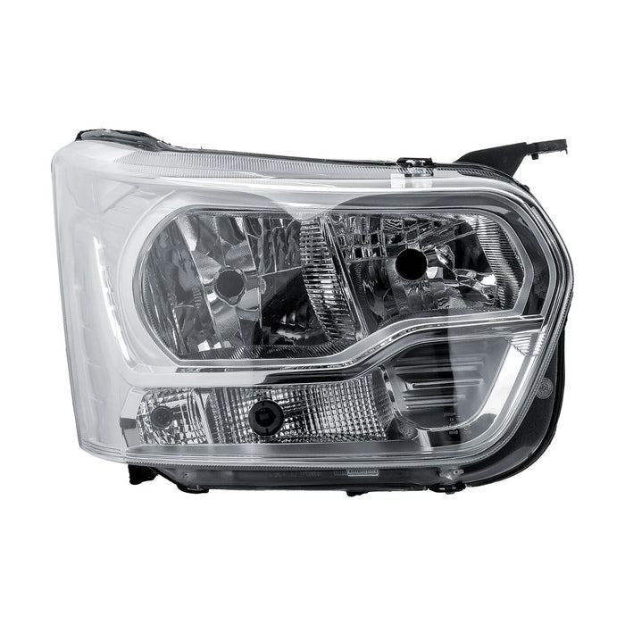 Headlights Ford Transit Mk8 V363 Van 2016-> Black Inner Headlamps Left & Right